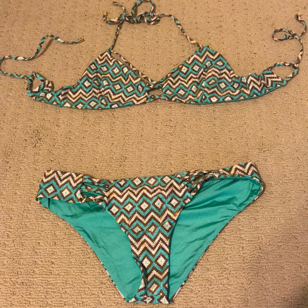 Beach bunny bikini - worn once !!
